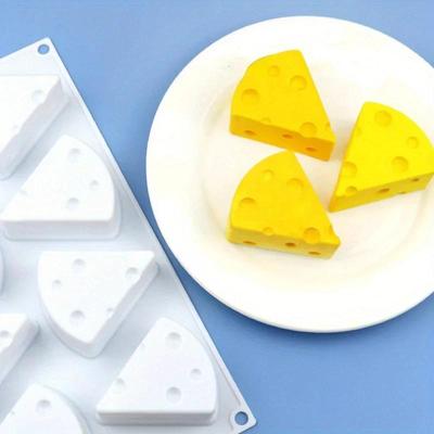 8 Löcher Käse Silikon Mousse Handgemacht Kreativ Eisformen Backformen Silikon Kuchenformen Zubehör Zubehör