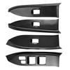 WO-For Mitsubishi Pajero 2007- Car Inner Window Lift Switch Button Panel Cover Trim Frame Decorative Accessories