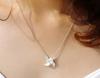 REETI Korean 925 Silver Jewelry Windmill Choker Necklaces for Women Wedding Girls Statement Jewelry Kolye