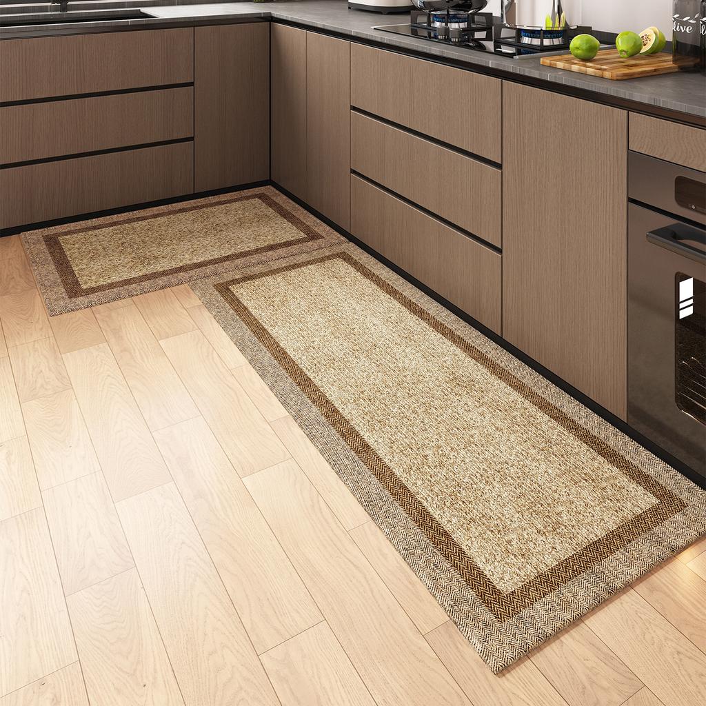 Covor lung pentru podeaua bucătăriei, covor antiderapant, decor pentru casă, covorașe pentru picioare antiderapante, rezistent la uzură, Alfombra Cocina