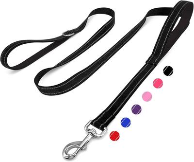 Luxury Solid Adjustable  Dog Leash with Zinc Alloy Buckle Personalized & Durable Waterproof for Outdoor Walking
