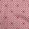 oneOone Cotton Flex Dark Peach Fabric Geometric  Diy Clothing Quilting Fabric Print Fabric By Yard 40 Inch