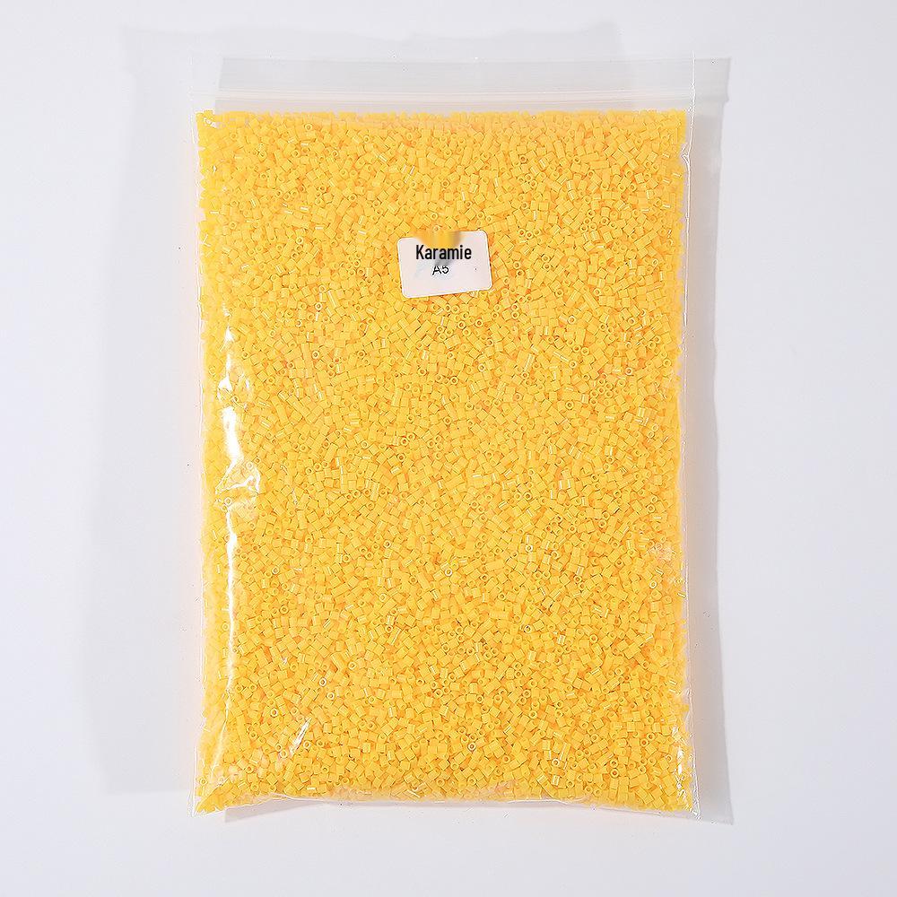 DIY Perler Beads Refill - 250g Yellow Star Beads - 2.6mm Fusion Beads
