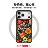 Applicable To Apple 17pro Mobile Phone Case, Advanced Sense 16 Replaceable Back Plate 15promax Magnetic Mobile Phone Case, Multi-color Flower