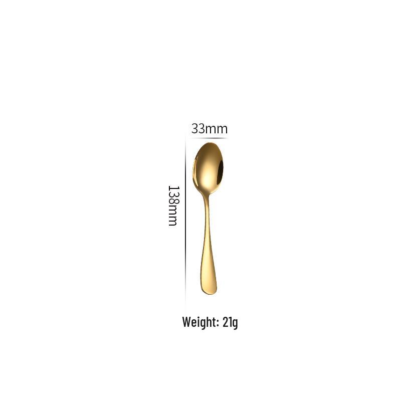 Stainless Steel Cutlery Set: Knife, Fork, Spoon, Steak Knife, Dinner Fork, Coffee Spoon, Ice Spoon, Cake Spatula for Restaurants and Hotels