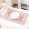 Placemats Heat Resistant Place mats for Dining Table, Washable Non-Slip PVC Place Mats for Party Kitchen Dining Decor