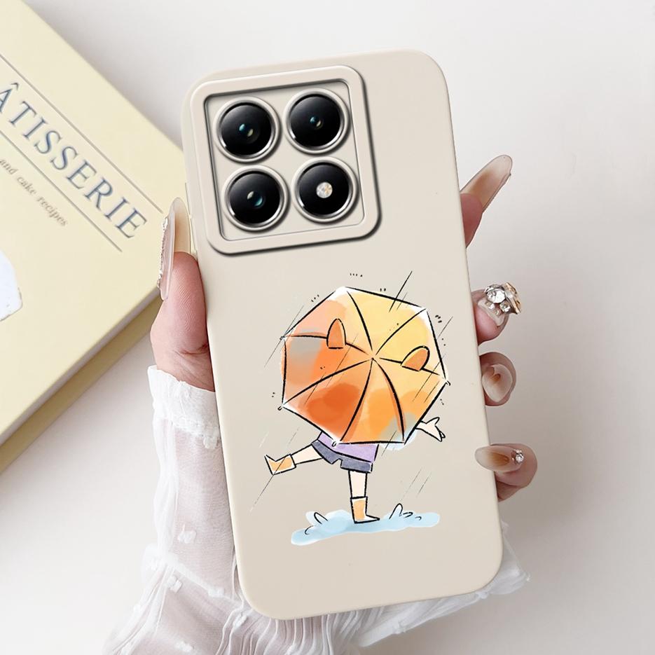Für Xiaomi Mi 14T Pro Hülle Einzigartige Bonbon-Lackierte Abdeckung Stoßfeste Handyhülle Für Xiaomi 14T Pro Mi14T 5G Weiche Hüllen Hülle Stoßfänger