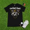 Raccoon Golf T-Shirt | Golf King | Monarch of the Fairway | Funny Golf Gift for Him | Novelty Animal Tee