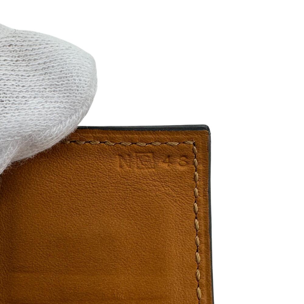 HERMES alligator alligator Cory Edssian bracelet black alligator Used