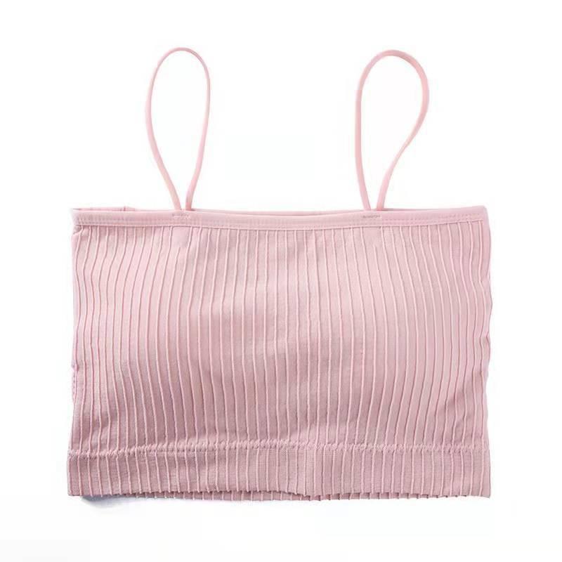 Underwear Female Student Korean Version Chest-wrapped Junior High School Student Sling Sexy Tube Top Outer Wear Girl Vest Chest-wrapped Bra Cover