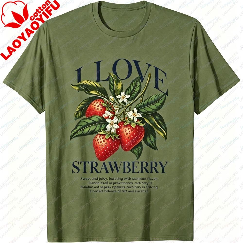 Unisexs Summer Short Sleeve TShirt Fashion Funny Saving Batteries Going Green Print Casual Crew Neck Streetwear Cucumber TShirt S