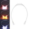 Neck Light USB Rechargeable 3 Brightness Levels 360° Flexible LED Neck Reading Lamp For Running RepairingWhite
