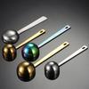 Stainless Steel Multifunctional Coffee Food Tea Measuring Spoon Kitchen Accessories Baking Tools 10-15ML Solid Color Spoons