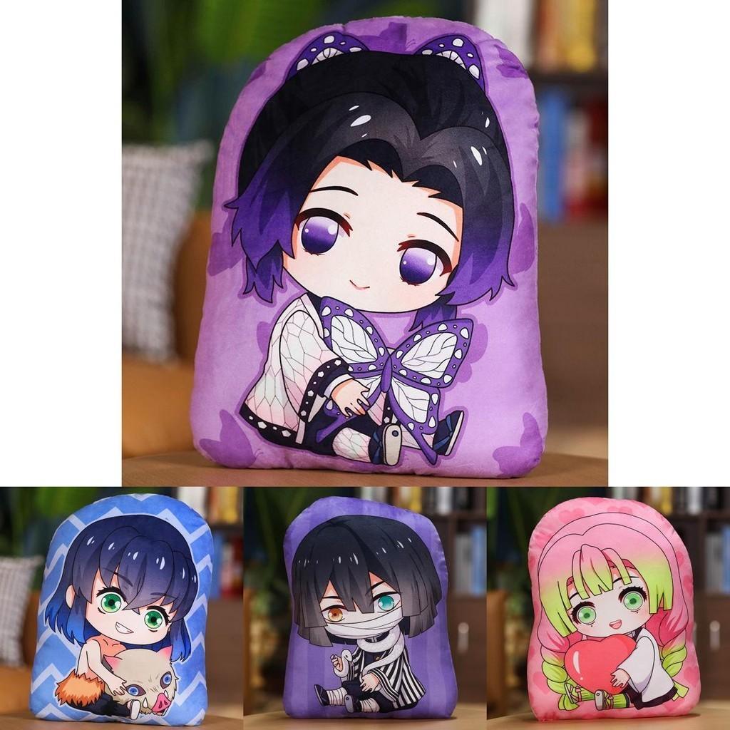 Anime Demon Slayer Kimetsu No Yaiba Plüschkissen Anhänger Stofftier Perfekt für Sammlung und Dekoration