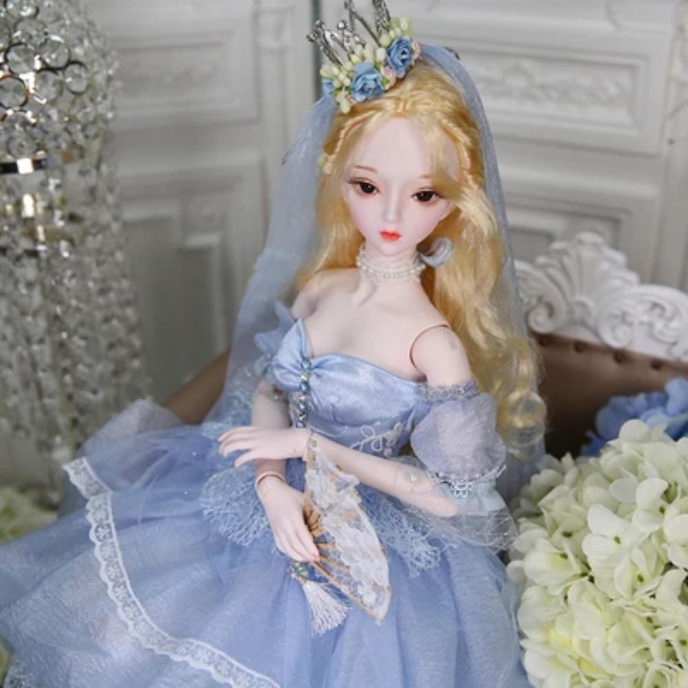 Cena Specjalna Lalka DBS 1/3 BJD Mechaniczne Stawy Ciało Z Makijażem W Tym Włosy Oczy Ubrania 62cm Wysokość Dziewczęcy Senna Wróżka