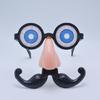 Halloween Eyeball Glasses Cosplay Props Mustache Glasses with Fake Nose for Women Men Halloween Birthday Party,