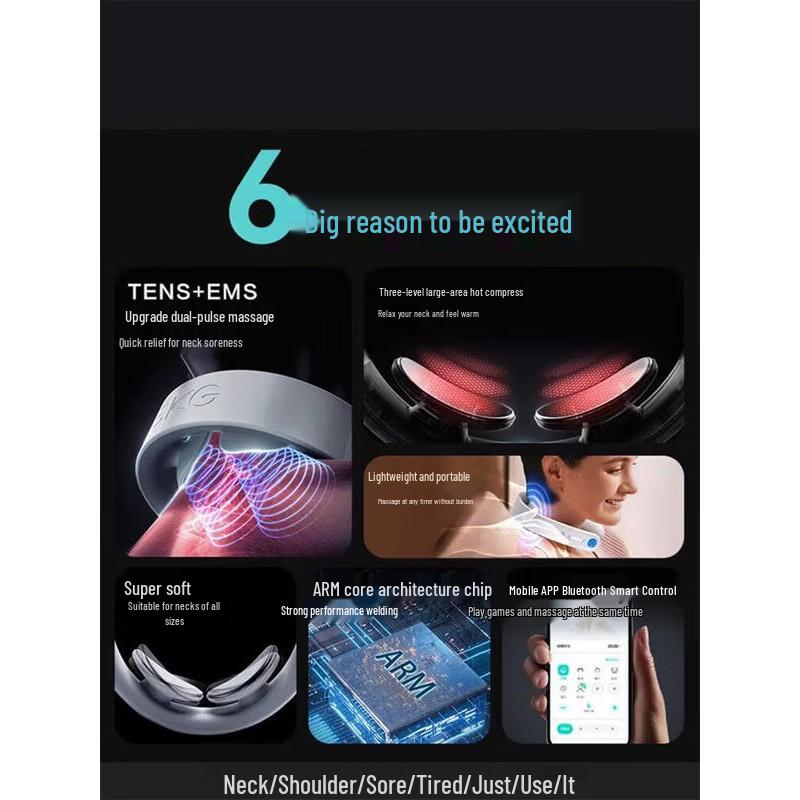 SKG G1 3rd Gen Smart Neck Massager CN plug (adapter included)