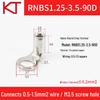 RNB1.25-90D Copper L-Shaped 90° Elbow Cold-Pressed Terminal Connector