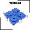 4x RV Leveling Blocks Interlocking Nested Chocks Trailer, Levelers Heavy Duty for Travel Trailer