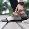 Fashion Summer Men Casual Shoes Breathable Sneaker Soft Sole Lightweight Loafers Outdoor Hiking Couple Mesh Shoes Large Size 36-46
