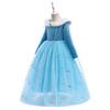 Baby Girl's Feather Embroidery Princess Dress - First Birthday Party Outfit with Big Bow.