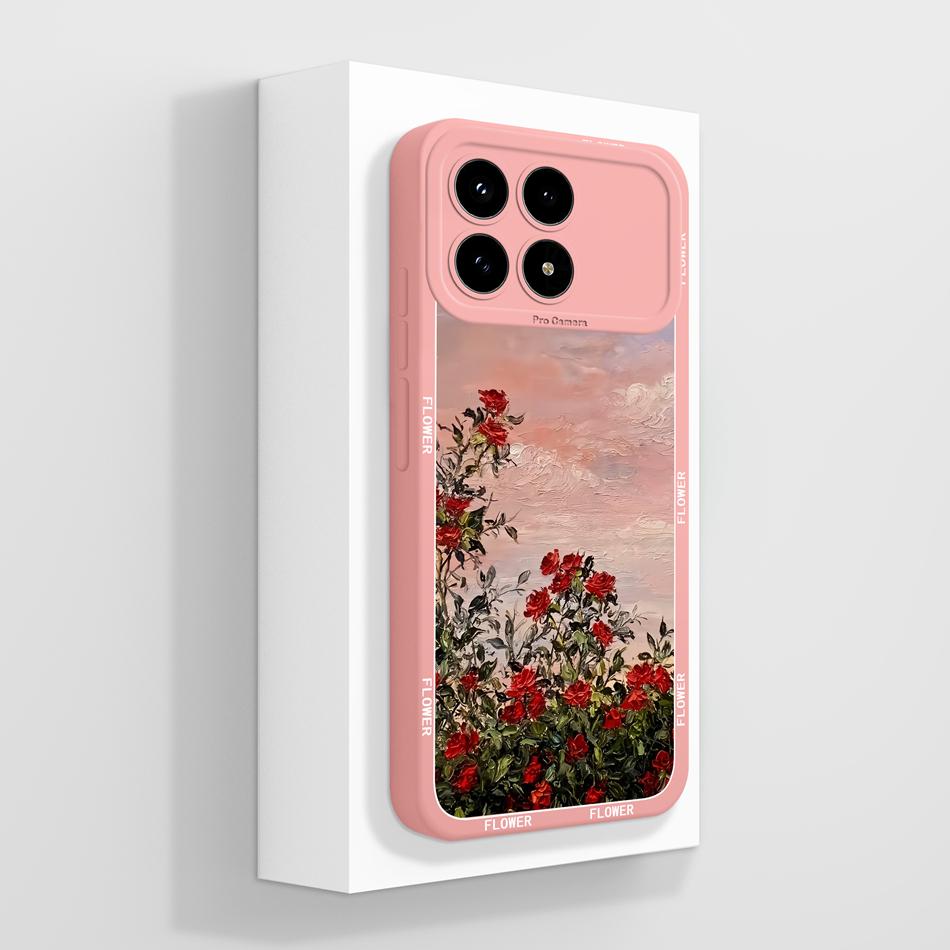 

Чехол для телефона Poco F8 Pro / F8 Ultra Креативный дизайн Легкий Funda для Poco F 8 Pro F8Ultra Мягкий чехол-колпачок из жидкого силикона Capa Poco F8 ultra