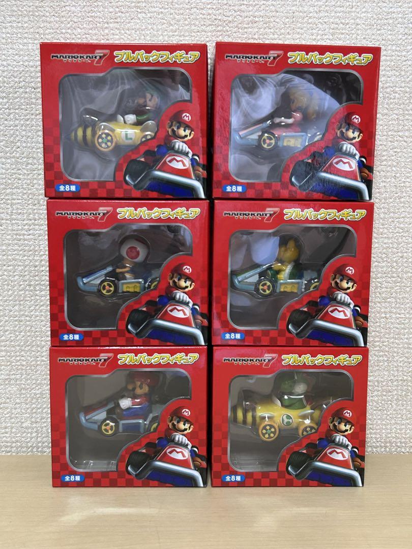 

[Б/У] Mario Kart 7 Инерционные фигурки Мини-машинки 6 видов