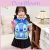 Adorable Cartoon Hard Shell Backpack For Kids With Nylon Material And Curved Shoulder Straps
