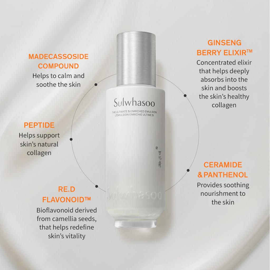 The Ultimate S Enriched Emulsion 125ml Korean Luxe Brand Store