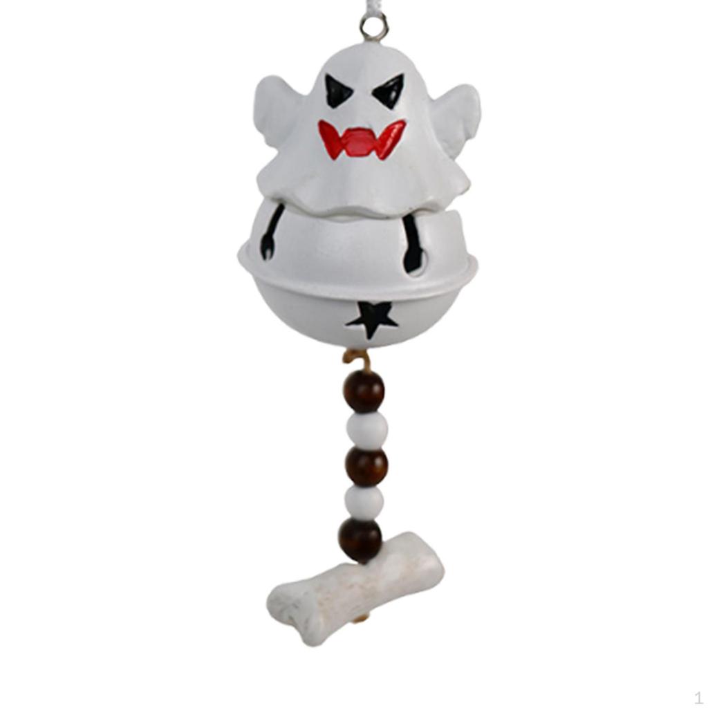 Bell Wind Chime Halloween Decoration Cute Windchime Pendant Hanging Ornament for Front