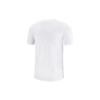 Nike Solid Color Logo Crew Neck Sport T-Shirt Men Tops White 743036-100