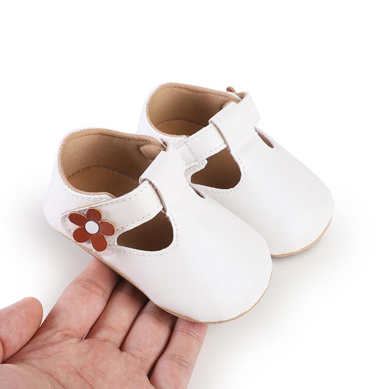 Baby Girl Princess Shoes: Spring & Autumn Indoor Rubber Sole Walker Shoes for Newborns 0-1 Year Old