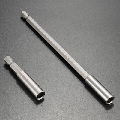 1Pc 1/4 Inch Quick Change Hex Shank Drill Bit Holder Magnetic Extend Socket