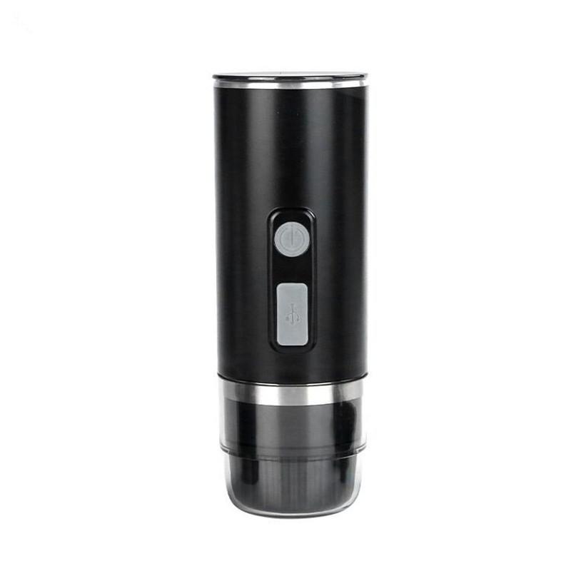 Donirt 2025 New Portable Capsule Coffee Machine Italian Wireless Electric Portable Coffee Pot Outdoor Capsule Coffee Powder