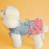 Neue Frühling und Sommer Dünne Abschnitt Atmungsaktive Prinzessin Rock Teddy Kleine Hunde Pet Denim Rock Hund Kleidung