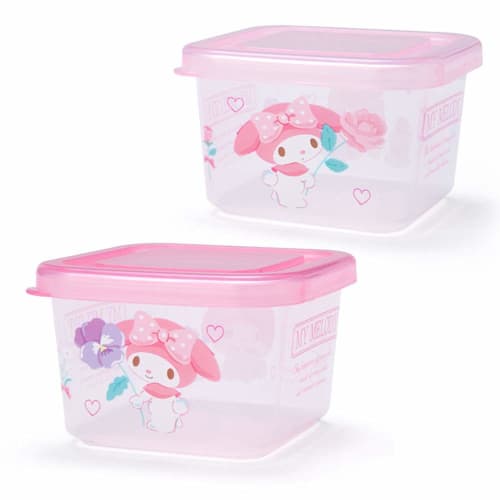 Sanrio My Melody Mini Food Container (Storage Container), Set of 2, 747726