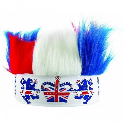 Unisex Adult Best Of British Headband With Hair