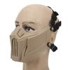 Half Skull Face Shield Tactics Protection Cover Guard Breathable for CS Outdoor Survival Game Cosplay