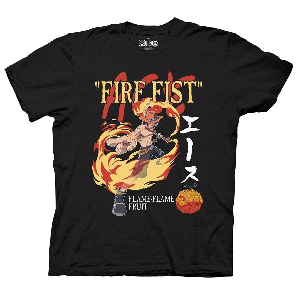 One Piece Fire Fist Ace Limited Color Children s T-shirt 120