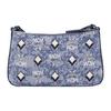 New MCM Coated Canvas Shoulder Bag, Crossbody Bag Mini Women's Blue MWSBATQ01LU001