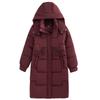 Móda Žena Zimní Dlouhé Kabáty s Kapucí Ležérní Volné Hrubé Teplé Parky Dámské Bundy