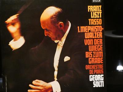 LP Record FRANZ LISZT, ORCHESTRE DE PARIS, GE - Tasso / 1. Mephisto-Walzer / Von De 641963 Decca 1975 Germany Classical Used