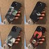 Skeleton Cat Painted Phone Case Phone Case For iPhone 14 16 15 11 12 13 Pro Max Mini Plus Shockproof Cover