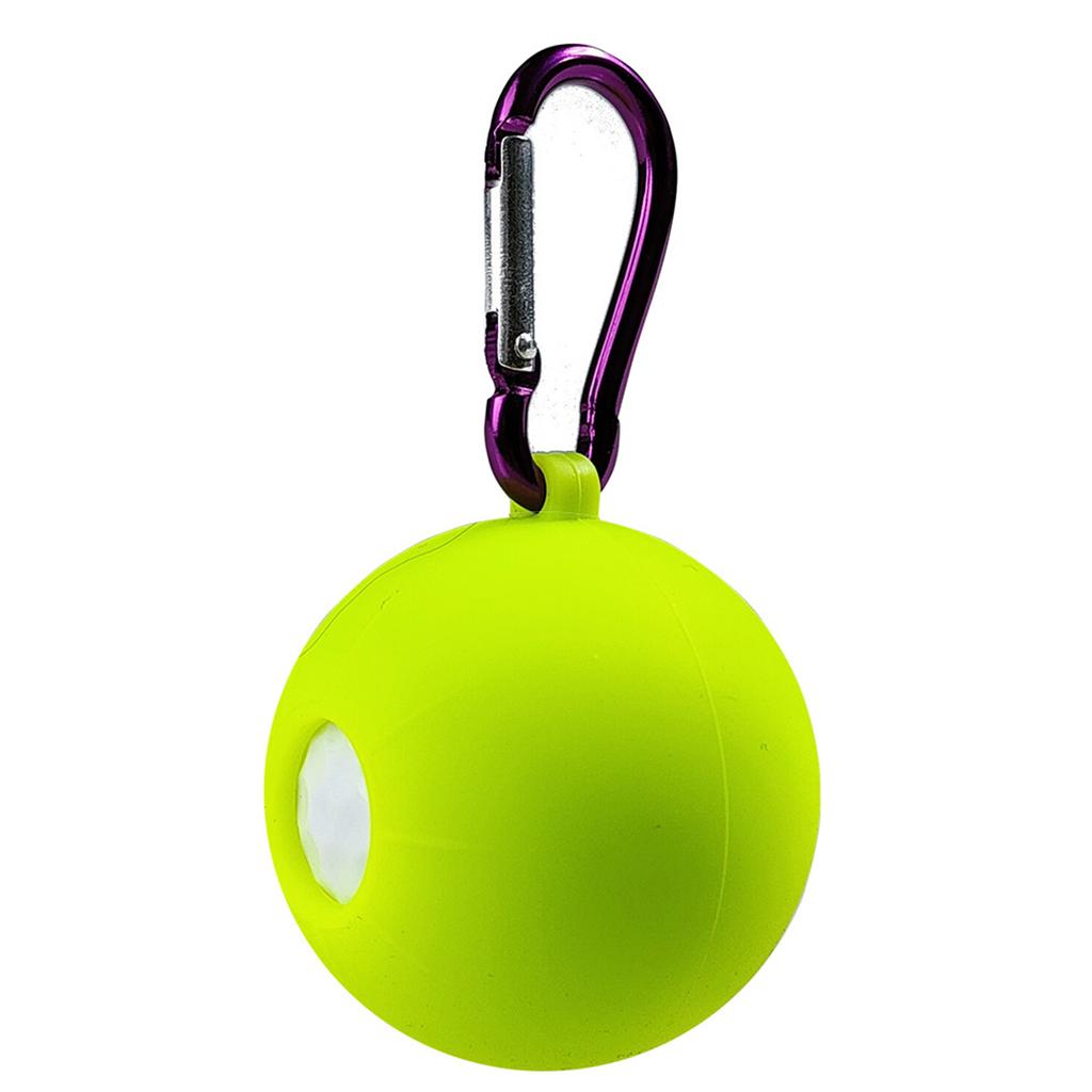 Golf Balls Holder Silicone Golf Balls Carriers Golf Balls Protective Sleeve with Buckle for Golf Bag Belt Golf Sport
