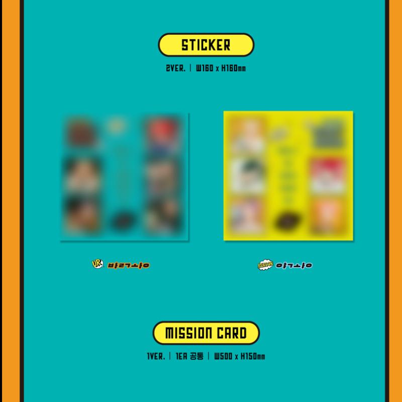 MCND - The Earth: Secret Mission Chapter.1 [Reason Ver.] K-POP Album + Poster + Photocards – Limitiert