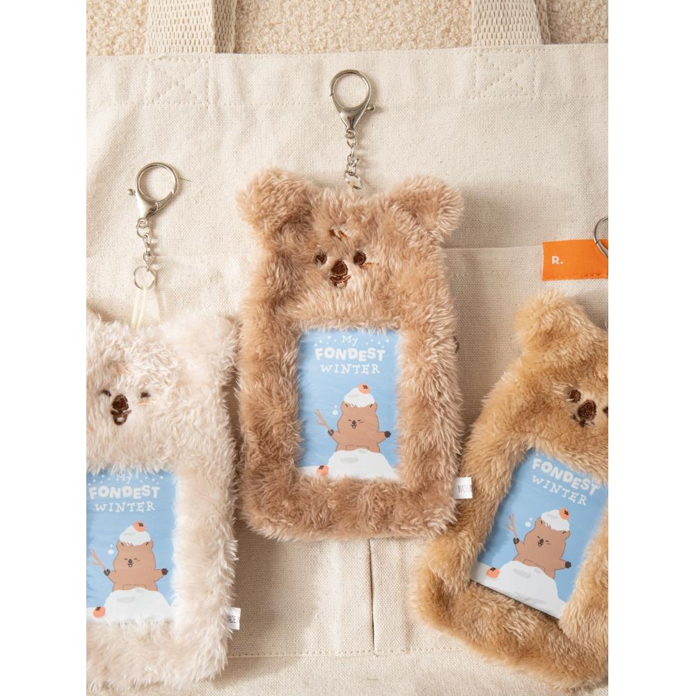 

Фотооткрытка с изображением животного Daiso Happy Chuka Ivory