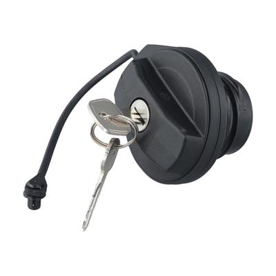 Fuel Filler Cap with 2 Keys for Land Rover Defender 90 110 Secure Locking ABS Black Easy Tall OEM LR075664 LR032977