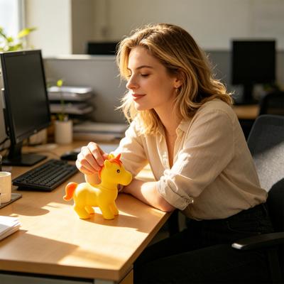 Squeaky Squeeze Toy with Sound Soft TPR Fidget for Kids Cute Animal-Shaped Decompression Gadget Fun Stress Relief Gift for Children