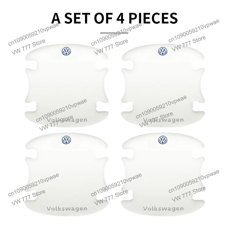 VW GTI GOLF 2026 Hot For VW VOLKSWAGEN 4/8Pcs For Volkswagen Golf Polo Touran Jetta Passat Tiguan Car Door Bowl Anti-collision P