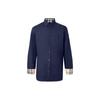 SS24 Men Logo Embroidered Single-Breasted Shirt Dark Blue 80667651